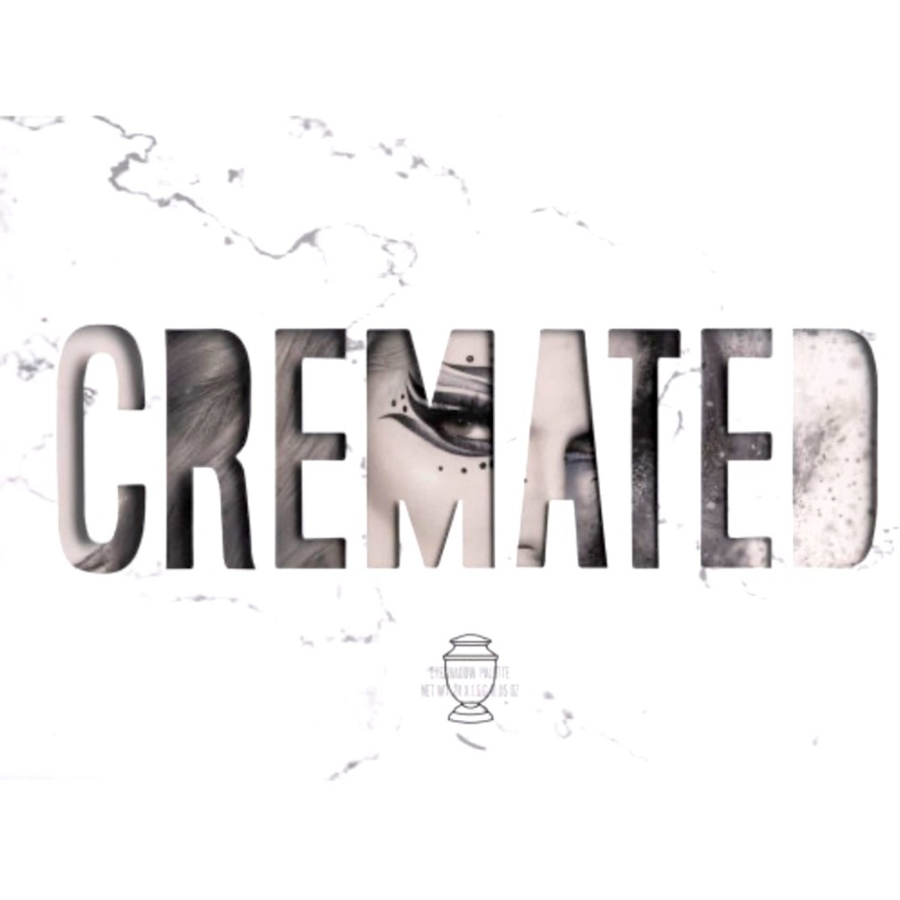 Jeffree Star cremation, palette eyeshadow